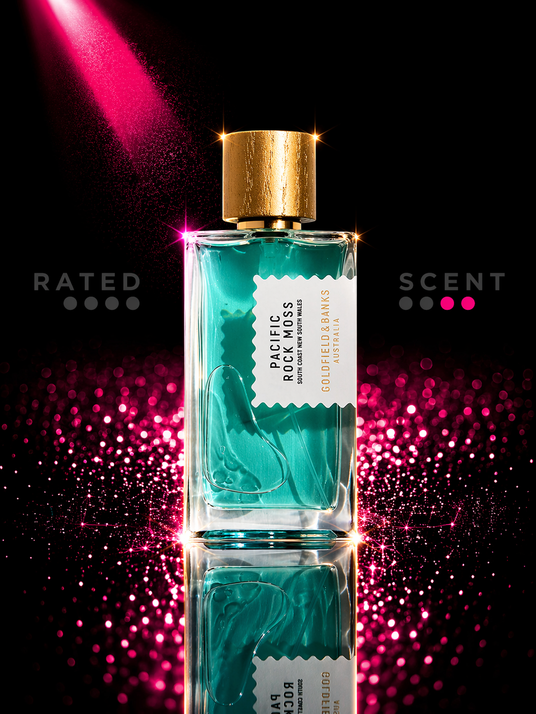 Goldfield & Banks Pacific Rock Moss fragrance decant bottle - Rated By Scent